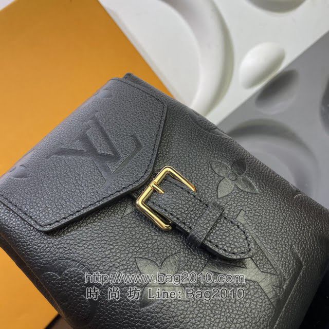 Louis Vuitton新款女包 M80783黑丝印 路易威登2021夏季Tiny双肩包 LV迷你后背包  ydh4189